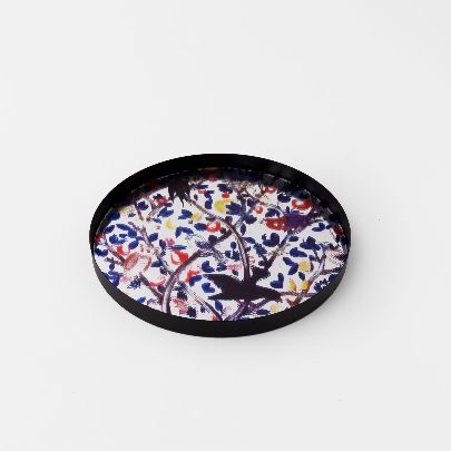 Picture of Patterned mirror tray 9