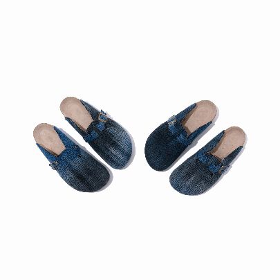 Picture of Navy blue simple sandal