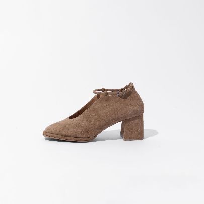 Picture of Women's Camel High Heel Shoes