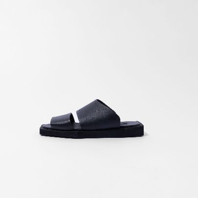 Picture of Uni Black Leather Sandals