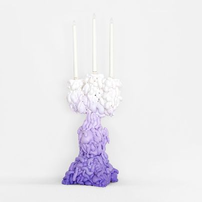 Picture of Purple-white multi-anastasis candlestick