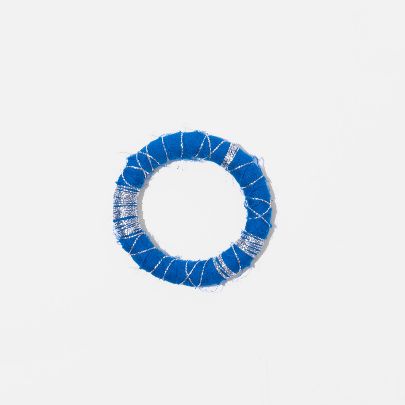 Picture of Blue Fabric Bracelet