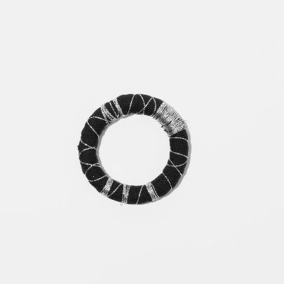 Picture of Black Fabric Bracelet