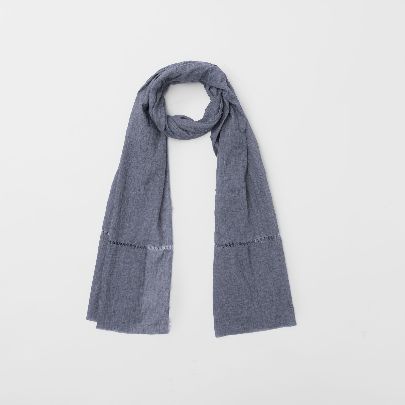 Picture of Light Grey Deep Cotton Scarf