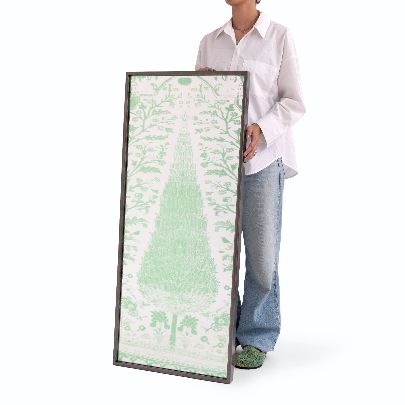 Picture of Green Design Mirror Panel