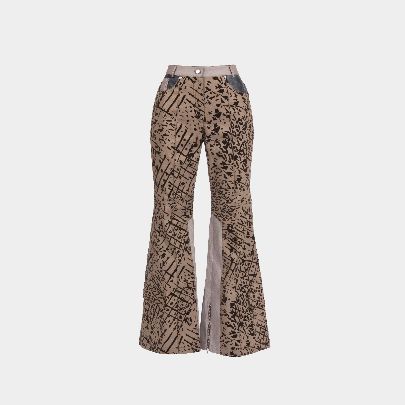 Picture of Zagros linen velvet pants