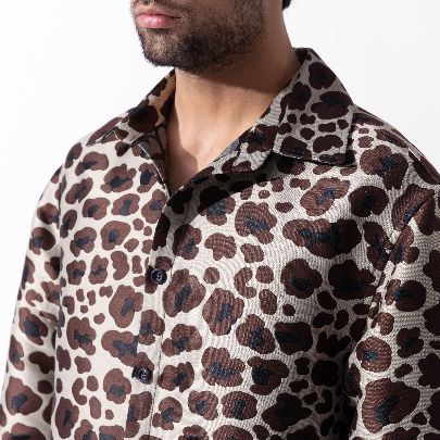 Picture of men's jacquard shirt Pirouz