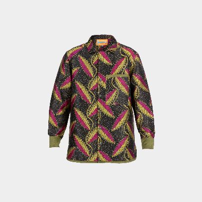 Picture of Sebutan jungle velvet men's shirt