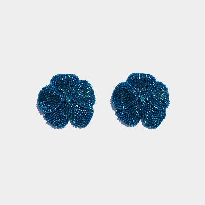 Picture of Blue Flower Earrings