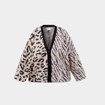 Picture of Zebra leopard jacket