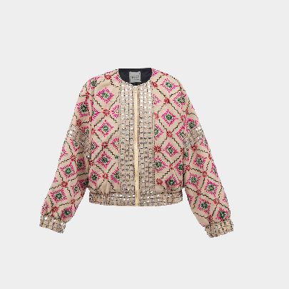 Picture of Embroidered bomber jacket