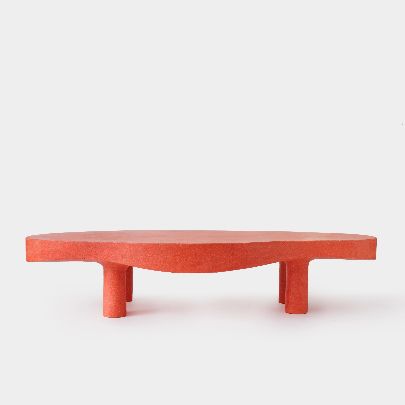 Picture of Sculptural Random Orange Coffee table