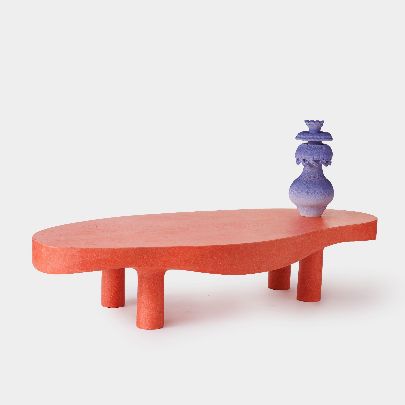 Picture of Sculptural Random Orange Coffee table