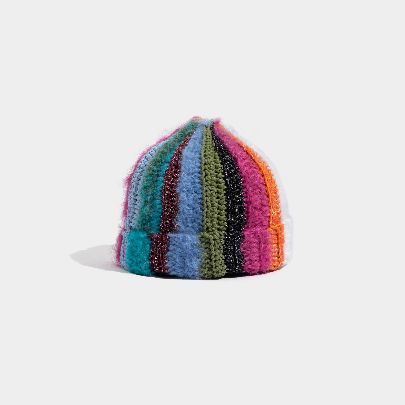 Picture of multicolored mohair hat dolce