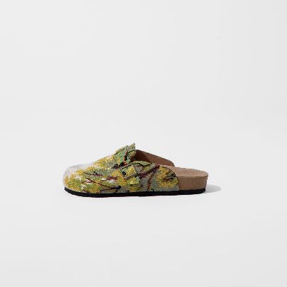 Picture of Grey Green Goblin Patterned Sandals