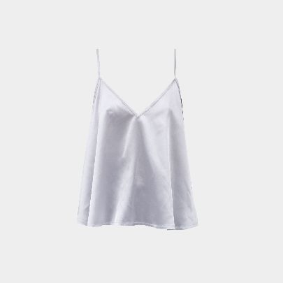 Picture of women's white satin top