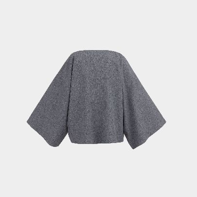 Picture of simple gray women's kimono