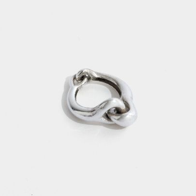 Picture of Plain silver folding ring