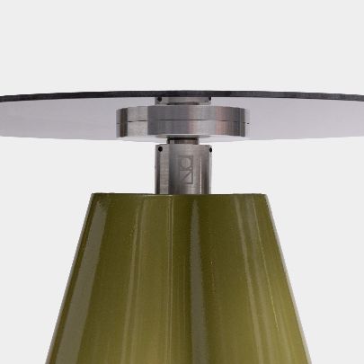 Picture of Olive aluminum table wheely