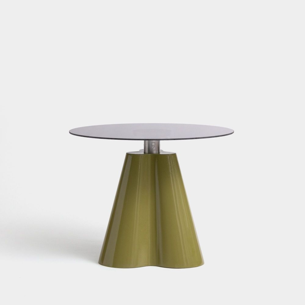 Picture of Olive aluminum table wheely