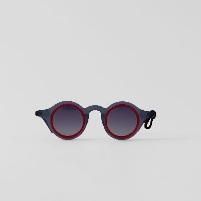 Picture of navy blue glasses of Did-aar