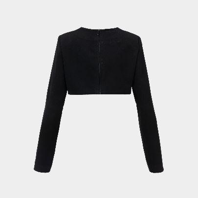 Picture of Cropped top with black apple