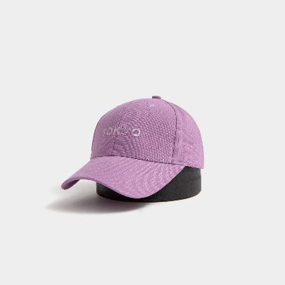 Picture of Purple linen cap