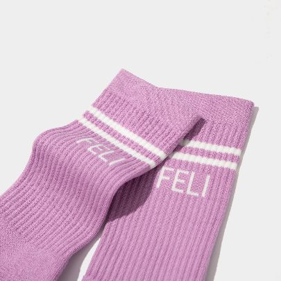 Picture of Purple cotton socks