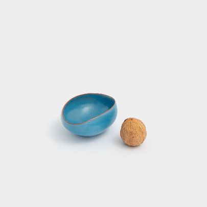 Picture of Sky blue small ceramic bowl 