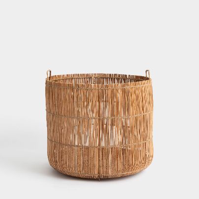 Picture of Chinese wicker laundry basket