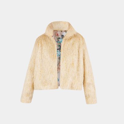 Picture of Gold arrow fur coat