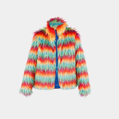 Picture of Rainbow Fur Coat