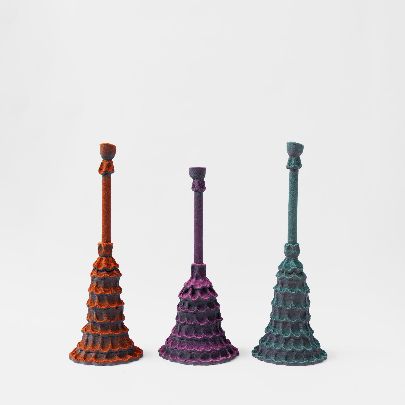 Picture of Shirin orange Candlestick