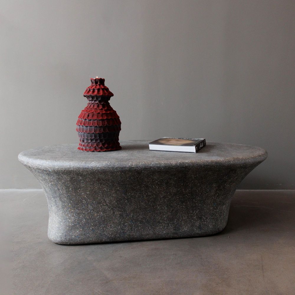 Picture of Sculptural grey Coffee Table 