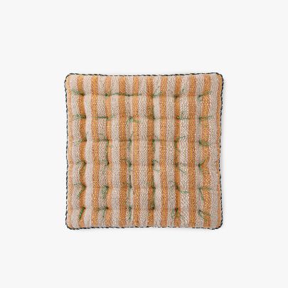 Picture of striped chair cushion