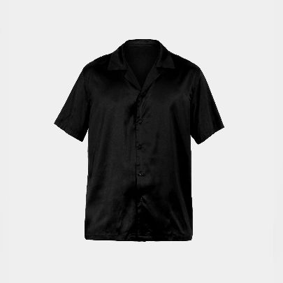 Picture of Short Sleeve Silk Plant Shirt