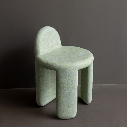 Picture of Sculptural green Chair