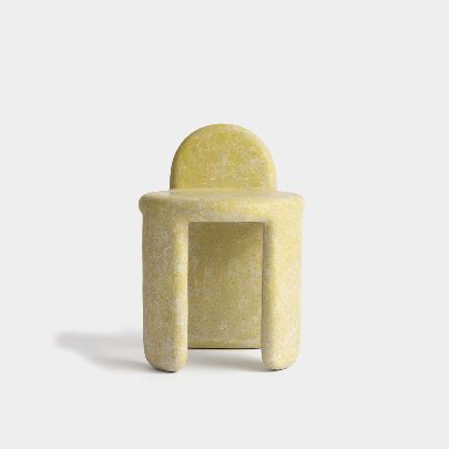 Picture of Sculptural yellow Chair