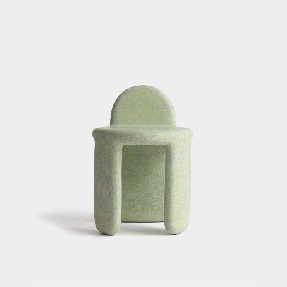 Picture of Sculptural green Chair