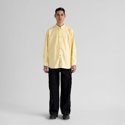 Picture of Lemon linen Embroidery shirt