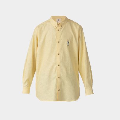 Picture of Lemon linen Embroidery shirt