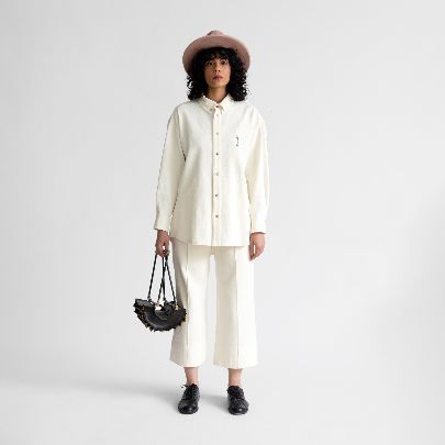 Picture of White Jean coat