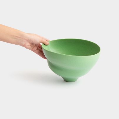 Picture of Green big ceramic bowl