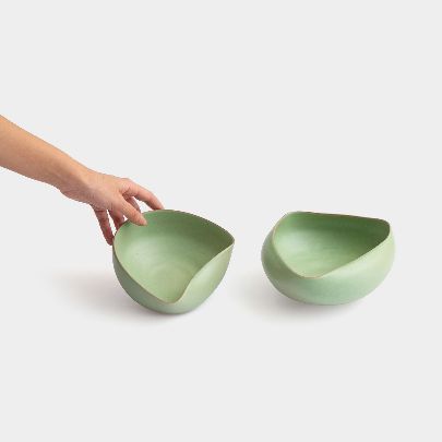 Picture of Green small ceramic bowl