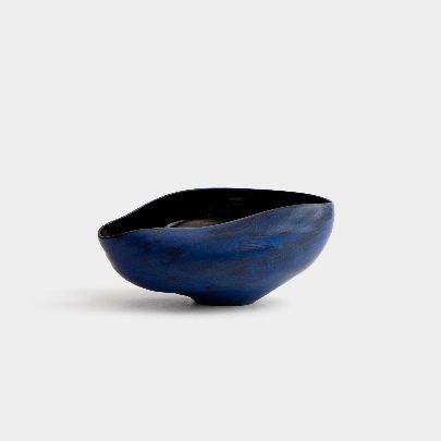 Picture of Large Blue Glazed Deform bowl