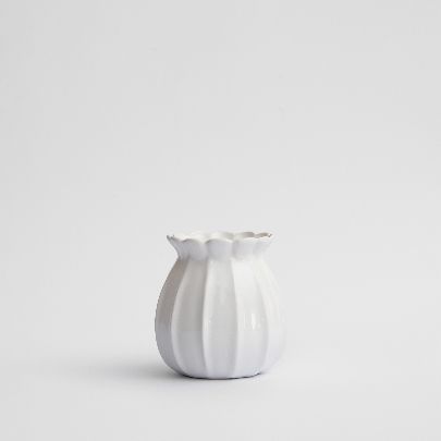 Picture of white ceramic vase