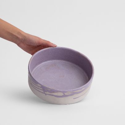 Picture of Medium ‌purple cylindrical bowl 