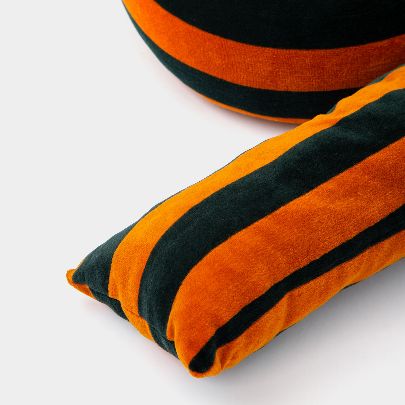 Picture of Mustard Striped Deform Cushion