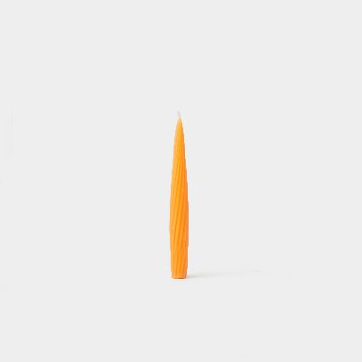 Picture of Fluted twisted taper candle