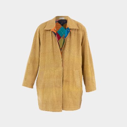 Picture of Mustard cotton coat